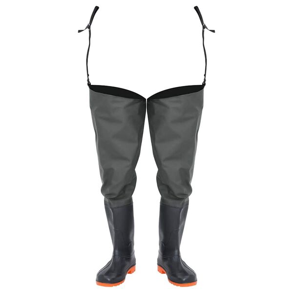 vidaXL Watstiefel Dunkelgr&uuml;n Gr. 46