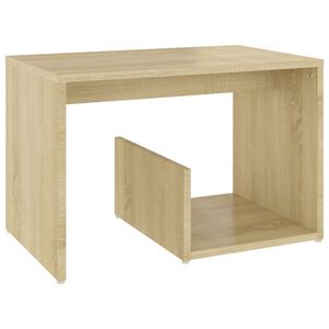 vidaXL Beistelltisch Sonoma-Eiche 59x36x38 cm Holzwerkstoff