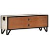 vidaXL TV-Schrank 110x30x41 cm Massivholz Akazie
