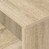 vidaXL Konsolentisch Sonoma-Eiche 91,5 x 35 x 38,5 cm Holzwerkstoff