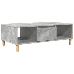 vidaXL Couchtisch Beton Grau 102 x 55 x 35 cm Holzwerkstoff