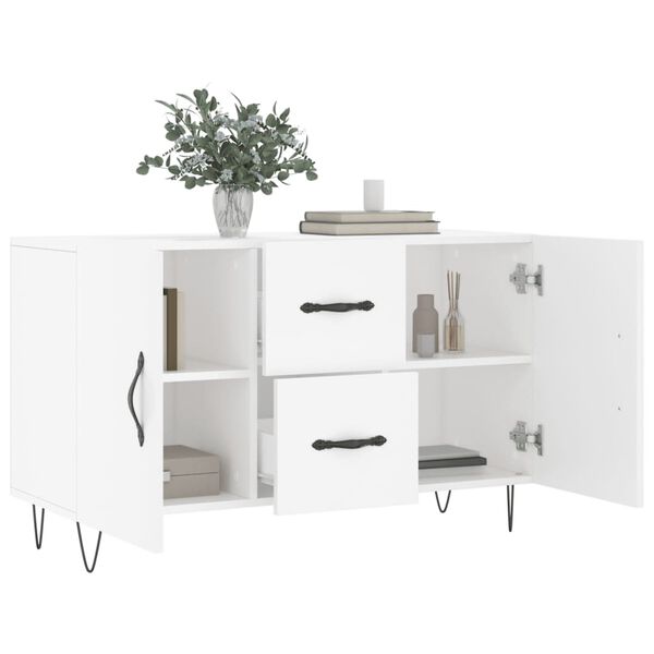 vidaXL Sideboard Weiß 100x36x60 cm Holzwerkstoff