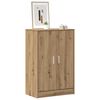 vidaXL Schuhschrank Artisan-Eiche 60x35x92 cm Holzwerkstoff
