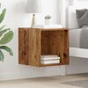 vidaXL Wandschrank mit Regal Altholz 37 x 37 x 37 cm Holzwerkstoff