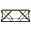 vidaXL Couchtisch Artisan-Eiche 100 x 49 x 40 cm Holzwerkstoff