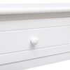 vidaXL Konsolentisch Wei&szlig; 90&times;30&times;77 cm Holz