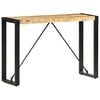 vidaXL Konsolentisch 110x35x76 cm Massivholz Mango