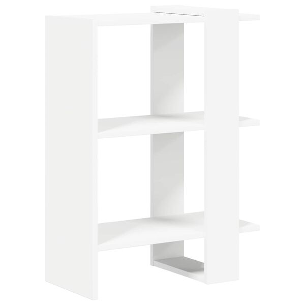 vidaXL B&uuml;cherregal Wei&szlig; 52 x 25 x 71,5 cm Holzwerkstoff