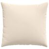 vidaXL Sofakissen 2 St&uuml;ck Beige 45 x 45 cm Stoff
