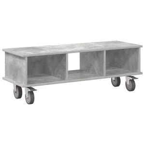vidaXL TV-St&auml;nder Beton Grau 100 x 35 x 35 cm Holzwerkstoff