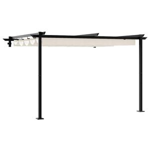 vidaXL Pavillon 300 x 300 x 200 cm Creme Polyester