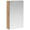 vidaXL Badezimmerspiegelschrank Artisan-Eiche 30 x 10,5 x 50 cm