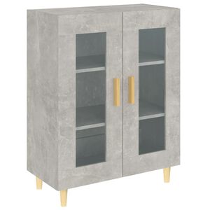 vidaXL Sideboard Betongrau 69,5x34x90 cm Holzwerkstoff