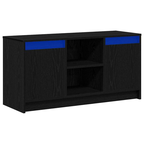vidaXL TV-Einheiten Schwarz 100 x 34 x 50 cm Holzwerkstoff