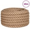 vidaXL Juteseil 10 m L&auml;nge 36 mm St&auml;rke