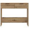 vidaXL Konsolentisch Artisan-Eiche 90x36x75 cm Holzwerkstoff