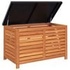 vidaXL Gartenbox 90x48x55 cm Massivholz Eukalyptus