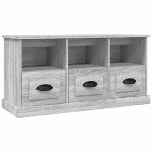 vidaXL TV-Schrank Grau Sonoma 100x35x50 cm Holzwerkstoff