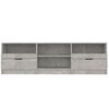 vidaXL TV-Schrank Betongrau 150x33,5x45 cm Holzwerkstoff