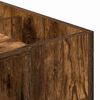vidaXL Schreibtisch Ger&auml;ucherte Eiche 109 x 50 x 78 cm Holzwerkstoff