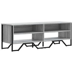 vidaXL TV-Schrank Grau Sonoma 122x34x41 cm Holzwerkstoff