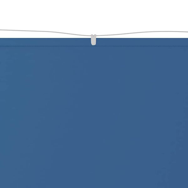 vidaXL Senkrechtmarkise Blau 140x1000 cm Oxford-Gewebe