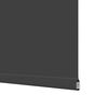 vidaXL Verdunkelungsrollo Schwarz 80x130 cm Stoffbreite 75,7 cm