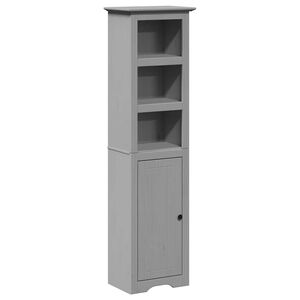 vidaXL Badschrank BODO Grau 44x30x160 cm