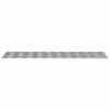 vidaXL Treppe Tritt Rechtwinklig 2 pcs Silber 80 x 20 cm Aluminium