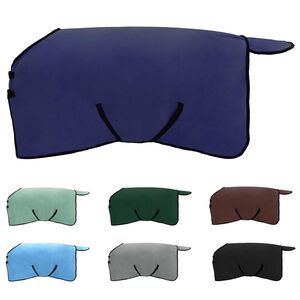 vidaXL Pferdedecke Marineblau Polyester