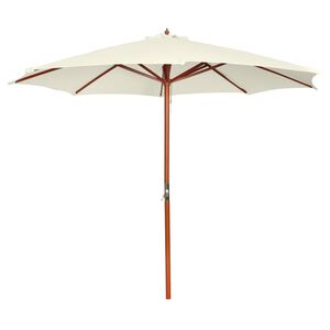 vidaXL Sonnenschirm 300x258 cm Sandwei&szlig;