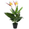 vidaXL K&uuml;nstliche Strelitzia Reginae Paradiesvogelblume 66 cm