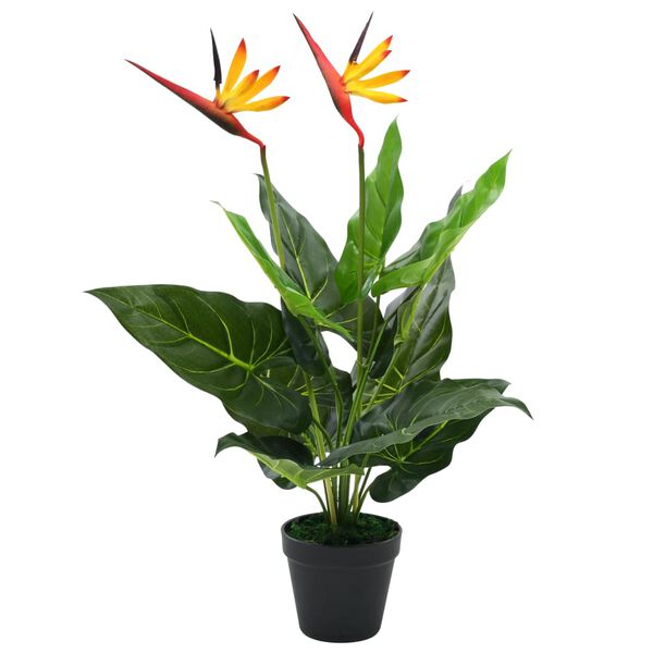 vidaXL K&uuml;nstliche Strelitzia Reginae Paradiesvogelblume 66 cm