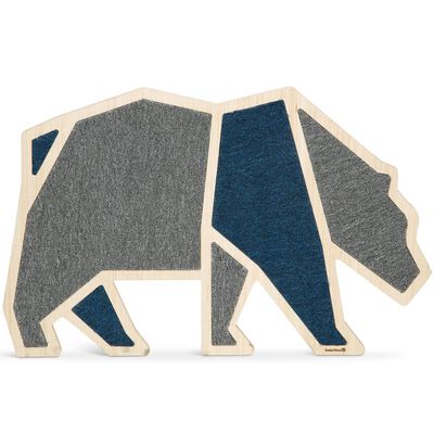 Beeztees Kratzbrett Blue Bear 84x54 cm Holz