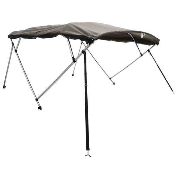 vidaXL 4-Bow Bimini-Top mit Mesh-Seitenteilen 243x(200-213)x137 cm