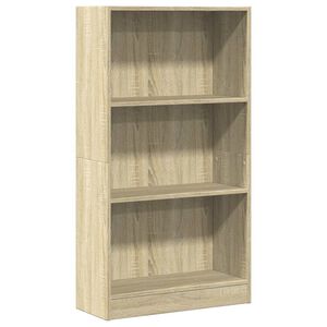 vidaXL B&uuml;cherregal Sonoma-Eiche 60x24x109 cm Holzwerkstoff