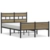 vidaXL Bettgestell ohne Matratze Sonoma-Eiche 120x190 cm Holzwerkstoff