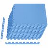 vidaXL Fu&szlig;matten 12 stk. Blau 4,32 m&sup2; EVA-Schaum
