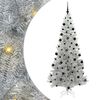 vidaXL Weihnachtsbaum Silber 210 cm PET