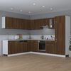 vidaXL H&auml;ngeschrank Lyon Braun Eichen-Optik 80x31x60 cm Holzwerkstoff