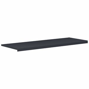vidaXL Fensterbank Anthrazit mit Holzmaserung 140 x 50 x 4,5 cm PVC