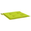 vidaXL Gartenstuhl-Kissen 4 Stk. Knallgrün 40x40x3 cm Oxford-Gewebe