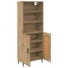 vidaXL Highboard Artisan-Eiche 69,5 x 34 x 180 cm Holzwerkstoff