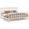 vidaXL Massivholzbett ohne Matratze 180x200 Kiefernholz