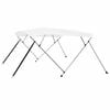 vidaXL 4-Bow Bimini Top Wei&szlig; 243x180x137 cm