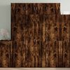 vidaXL Hochschrank Räuchereiche 70x42,5x225 cm Holzwerkstoff