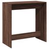 vidaXL Bartisch Braun Eichen-Optik 102x50x103,5 cm Holzwerkstoff