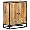 vidaXL Sideboard Handgeschnitzt 60x35x75 cm Massivholz Mango
