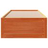 vidaXL Massivholzbett ohne Matratze mit Schubladen Braun 75x190 cm