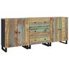 vidaXL Sideboards 3 Stk. Altholz Massiv